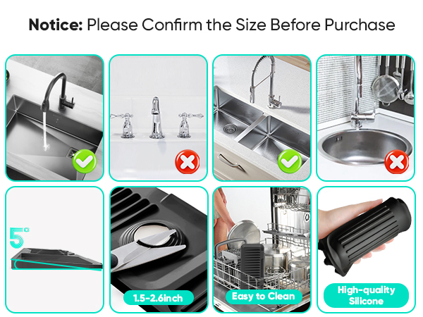 silicone sink mat