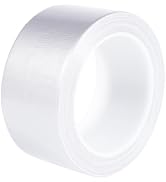Kwtpsg White Duct Tape Heavy Duty, Waterproof Strong Adhesive Duct Tape for Indoor Outdoor Repair...