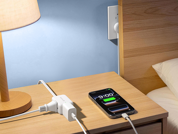 white extension cord for bedroom