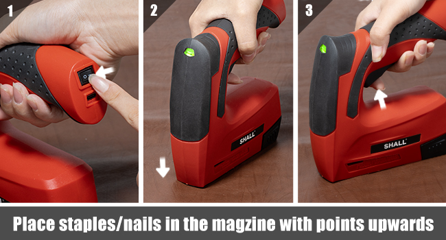 cordless staple gun