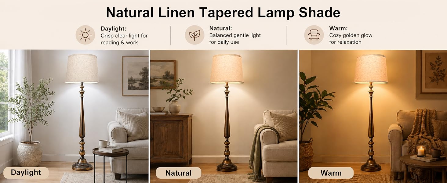 living room decorative lamp shade, entryway linen light shade
