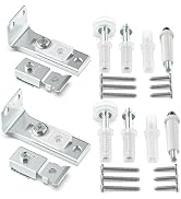 2 Pack Bifold Door Hardware Repair Kit for 7/8" to 1" Sliding Door Track, Folding Pocket Door Rep...