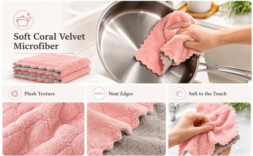 microfiber dish rags