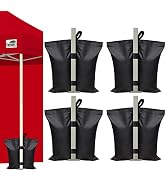 Eurmax USA Sandbag Weight Bags Canopy Weights,Tent Weights for Patio Umbrella Base,Outdoor Canopy...