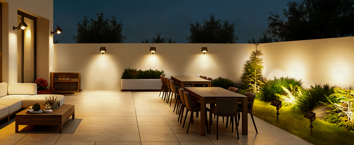 solar pathway lights outdoor waterproof