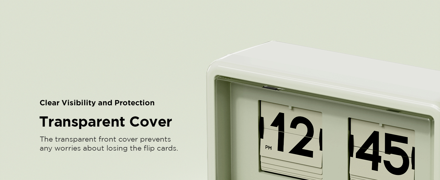 flip clock retro modern desk clock flip clock