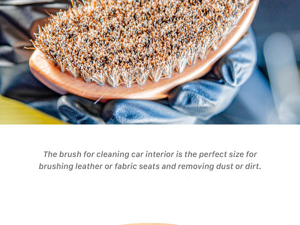 car interior cleaning brush
