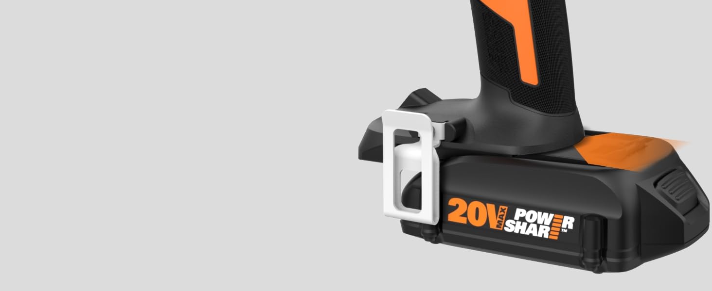 worx wx108L 20V power share drill driver