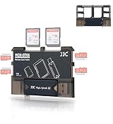 Micro SD Card Holder and SD Card Case, Memory Card Storage Organizer with USB Reader (Type C USB ...