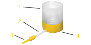 HARRIS Diatomaceous Earth Powder Duster Inch Extension Nozzle