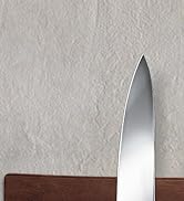 HOSHANHO Magnetic Knife Strips, Magnetic Knife Holder for Wall 16 Inch, Acacia Wood Knife Magneti...