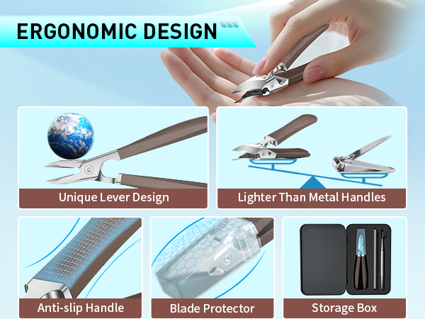 eagle beak beveled nail clippers
