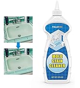 FOLLOWIN Mold and Mildew Bathroom Cleaner Gel 18oz, Household Stain Cleaner for Showers Tiles Gro...