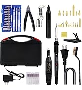 Anyman 3D Printer Finishing and Smoothing Tools Kit Includes Digital Soldering Iron, Deburring To...