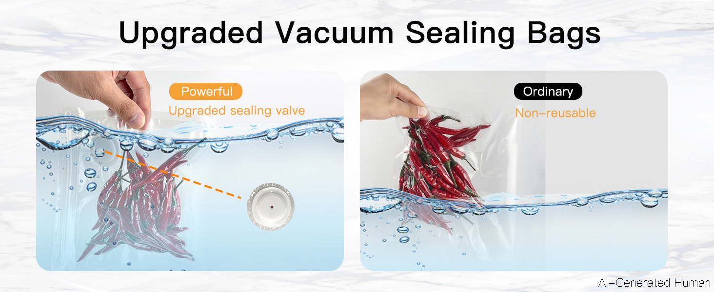 Vacuum Zipper Bags