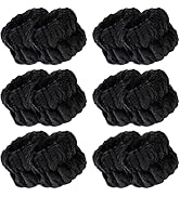 WHAVEL 6 Pairs Wrist Towels, Absorbent Spa Sweatbands to Prevent Liquid from Spilling Down Arms