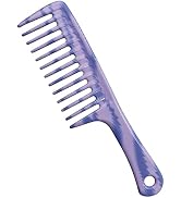 Denman Wide Tooth Hair Comb | Shower Hair Brush for Detangling for All Hair Types | Damage Free S...