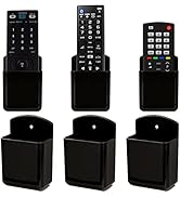 foxwake Remote Control Holder Wall Mount 6Pack, Hole-Free Storage Box for Tv Fan Light Air-Condit...