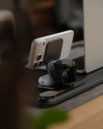 phone watch charger station for iphone and watch charging station 3 in 1 wireless charging station
