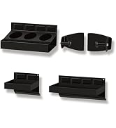 C&T 4-Piece Magnetic Toolbox Shelf, Tray and Holder Set, Magnetic Toolbox Tray Set, Tool Box for ...