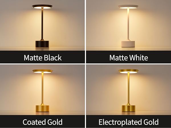 cordless table lamps rechargeable, dining table lamp,led table lamp, gold rechargeable table lamp
