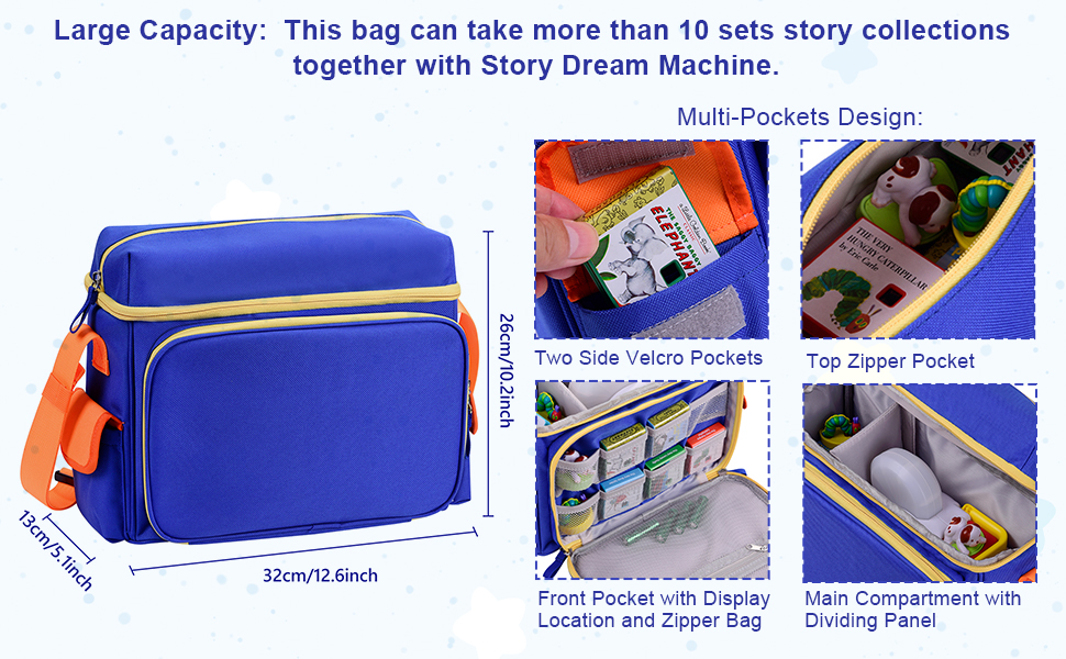 Carrying Case for Little Tikes Story Dream Machine Starter Set