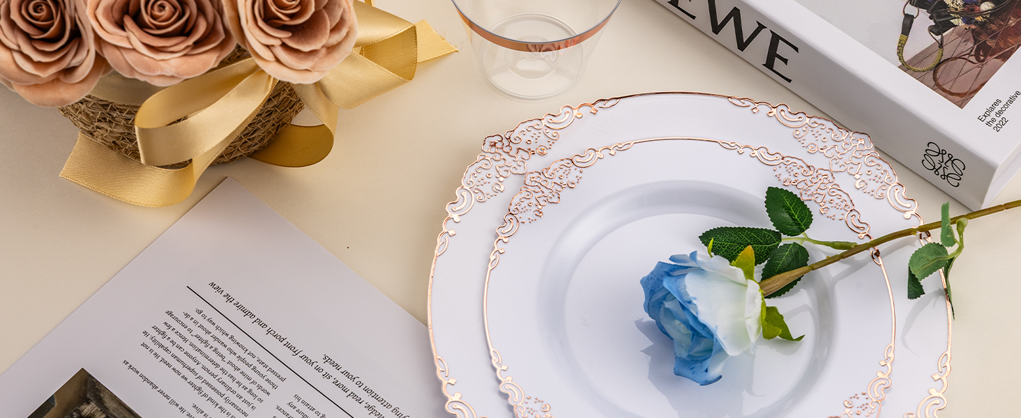 plastic dinnerware set