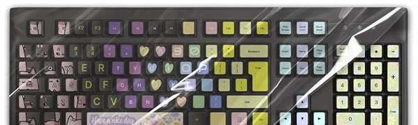 Universal Keyboard Cap protect your custom stickers