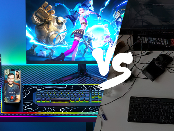 large mouse pad gaming rgb