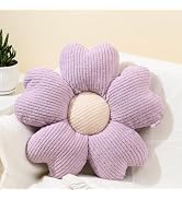 Sioloc Flower Pillow, Flower Shaped Pillow, Flower Floor Pillow, Seat Cushion, Cute Flower Pillow...