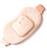 Comfytemp Soft Flannel Portable Menstrual Heating Pad for Period