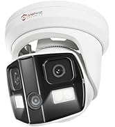 Anpviz 4K Dual Lens PoE IP Security Camera Outdoor 180 Degree Panoramic Wide Angle, 8MP PoE Camer...