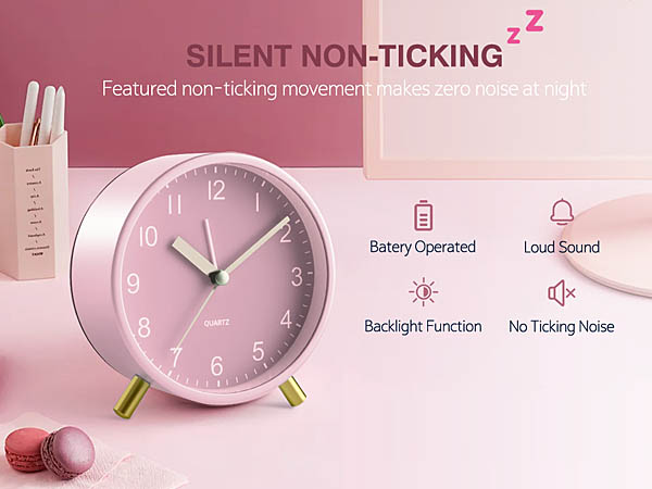 Azxb Analog Alarm Clock