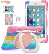 BATYUE for iPad mini 5/4 7.9 Inch Case (2019/2015), Kid-Proof Shockproof Cover with 360° Kickstan...