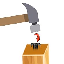 4 Set Black Leveling Feet - 7