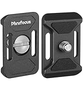 MINIFOCUS 2 Pieces Metal Arca Swiss Plate, 38mm Universal Quick Release Plate with 1/4