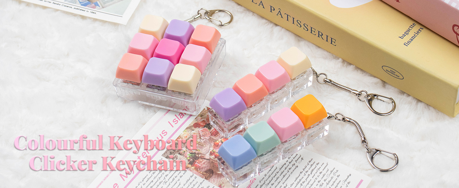 4-in-1 Keyboard Clicker Fidget Toy