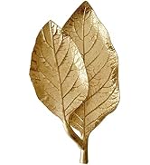 Pasiir Small Leaf Shaped Trinket Dish, Decorative Gold Jewelry Dish Tray, Ring Hodler Dish Jewelr...