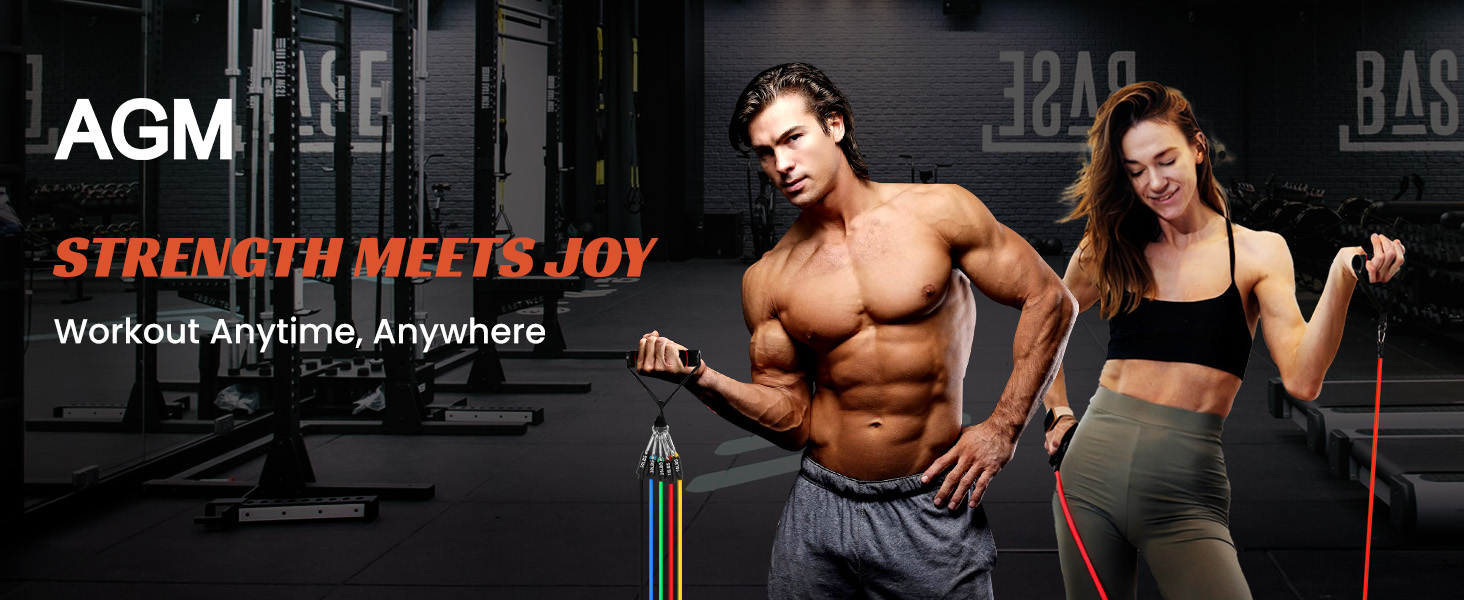 AGM Strength Meets Joy Workout Anytime, Anywhere