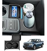 Karltys Maverick Cup Holder Insert Center Console Organizer for 2022 2023 2024 2025 Ford Maverick...