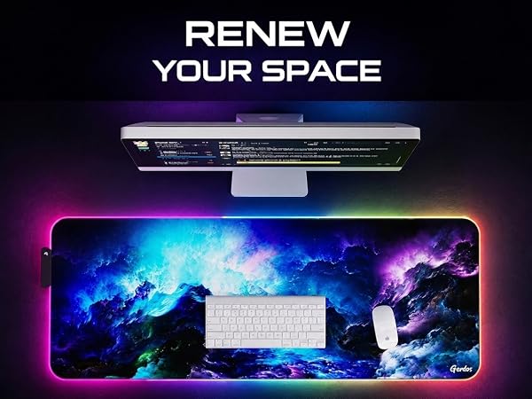 rgb mouse pad led mouse pad gaming mouse pad desk pad keyboard pad