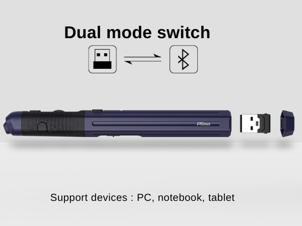 Plima Pocket Pen Mouse Dual mode switch