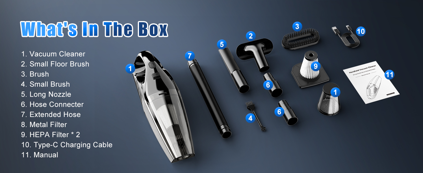 mini portable vacuum cleaner