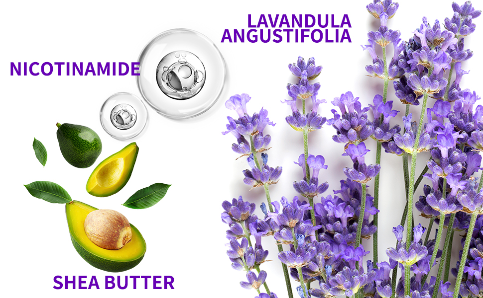 Lavender foot mask