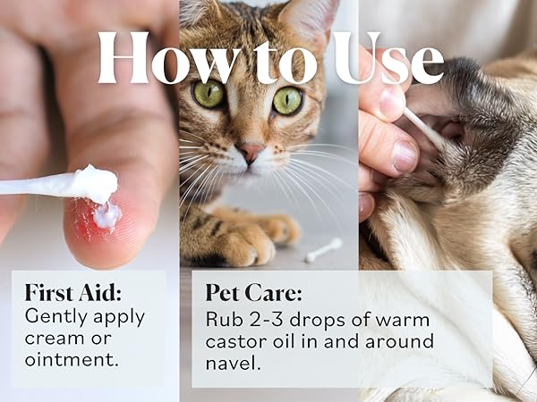 Sky Organics Organic Cotton Swabs can be used for first aid and pet care