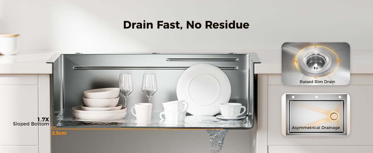 drain fast