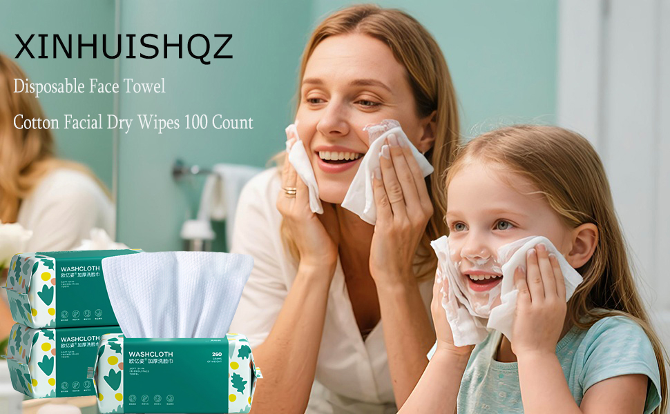 Soft Disposable Face Towel