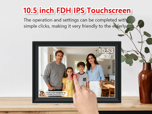 10.1 inch FRAMEO Digital Photo Frame Digital Picture Frame