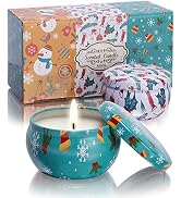 AGOL 2 Pack Aromatherapy Candles, 2.5 oz Christmas Candle,Soy Scented Candle for Christmas, Thank...