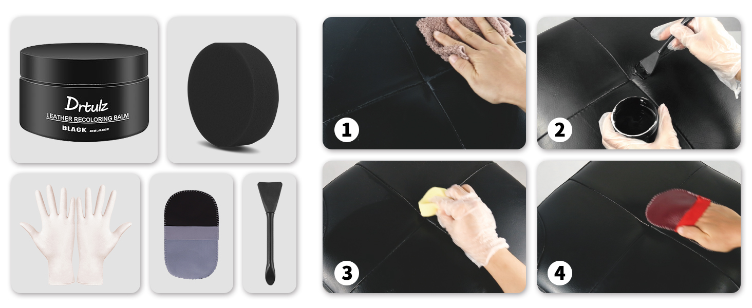black leather dye